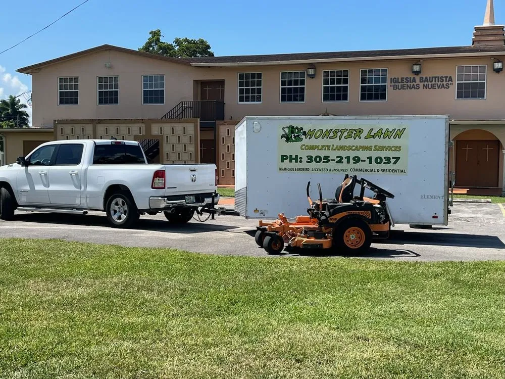 Top-rated yard cleanup service in Cutler Bay, FL - Monster Lawn Service