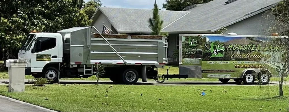 Local residential landscaping in Cutler Bay, FL by Monster Lawn Service