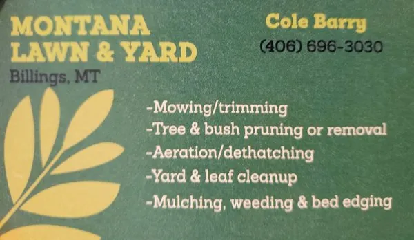 Montana Lawn and Yard Logo