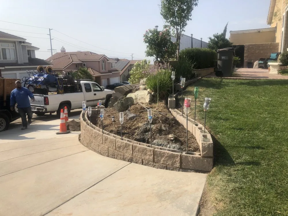 Trusted garden landscaping in Lancaster, CA by Montano Landscaping