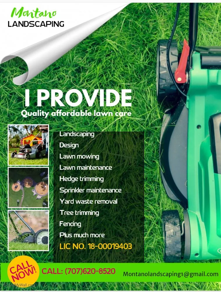 Affordable landscaping services for residential properties across Vallejo, CA - Montano Landscaping