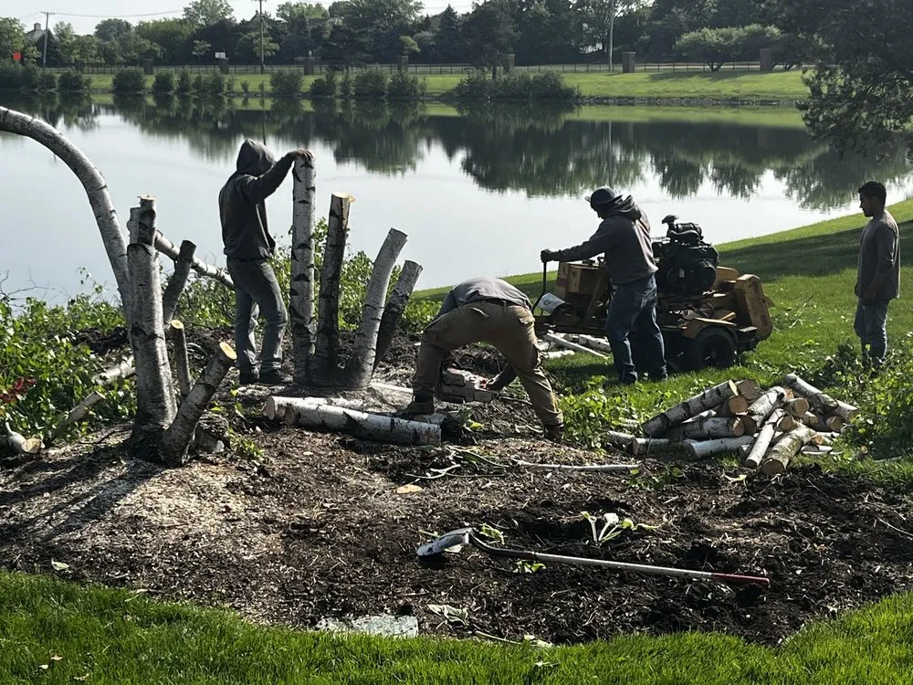 Affordable residential landscaping in Naperville, IL - Montanos Landscaping