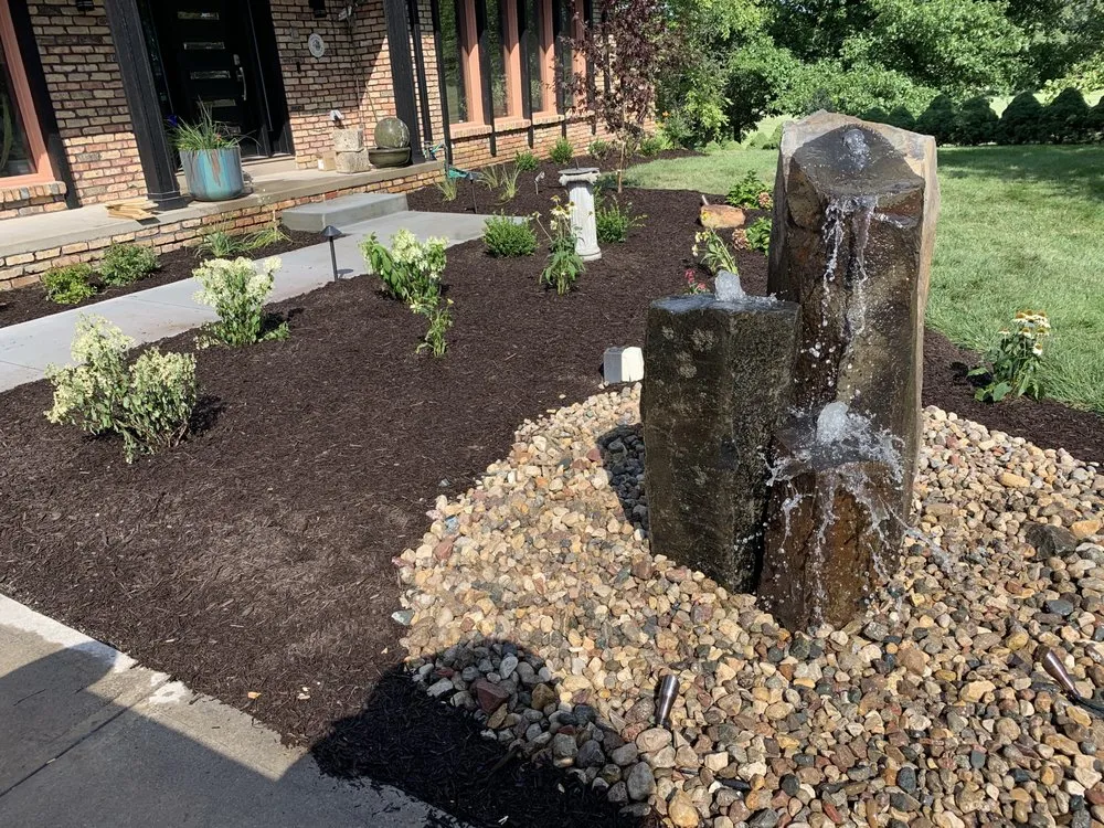 Custom garden landscaping experts serving Council Bluffs, IA - Montenegro Landscaping