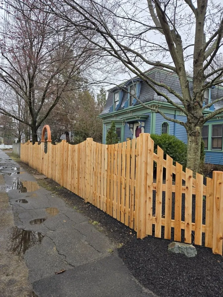 Reliable lawn mowing service in Lynn, MA by Montero Fence & Landscaping