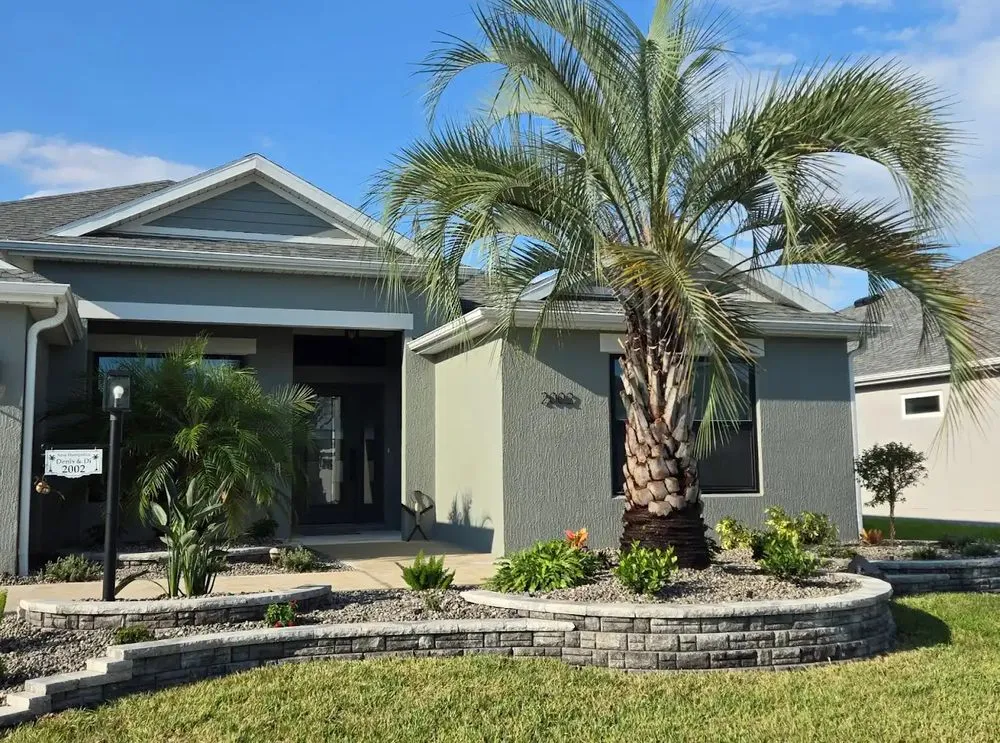 Top-rated landscaping services for residential properties in Leesburg, FL by Montero Home Improvements