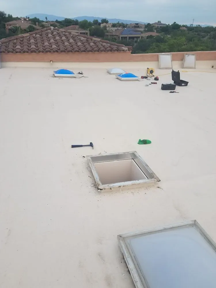 Professional lawn care service for residential properties in Tucson, AZ by Montes Home Works