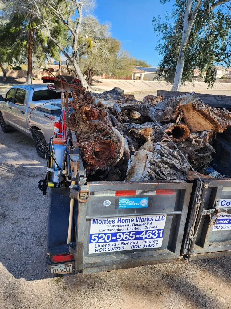 Reliable garden landscaping for homes in Tucson, AZ by Montes Home Works