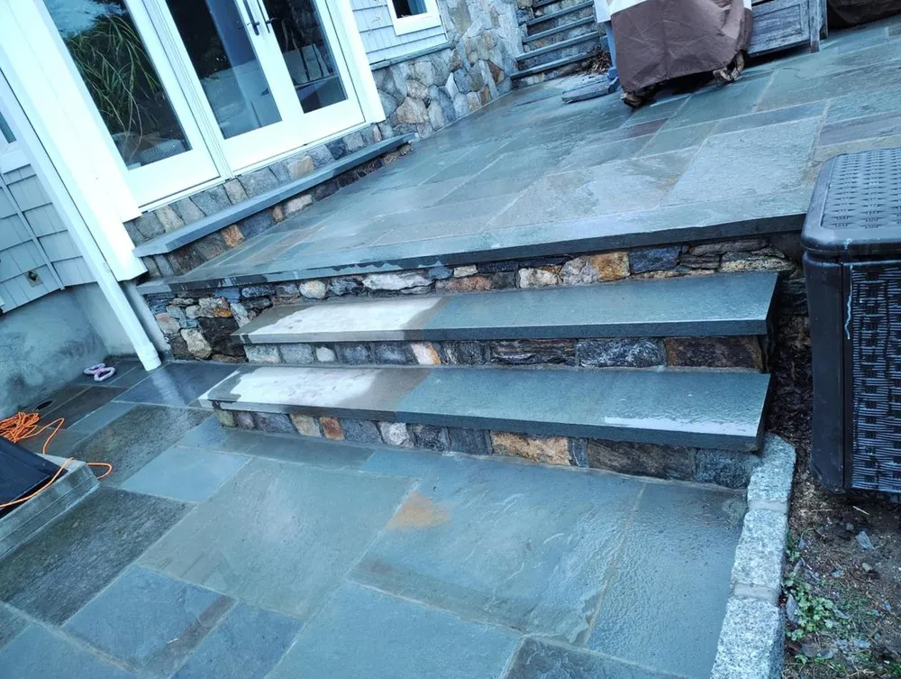 Custom yard cleanup service in Ossining, NY by Montes Landscape & Tree Service