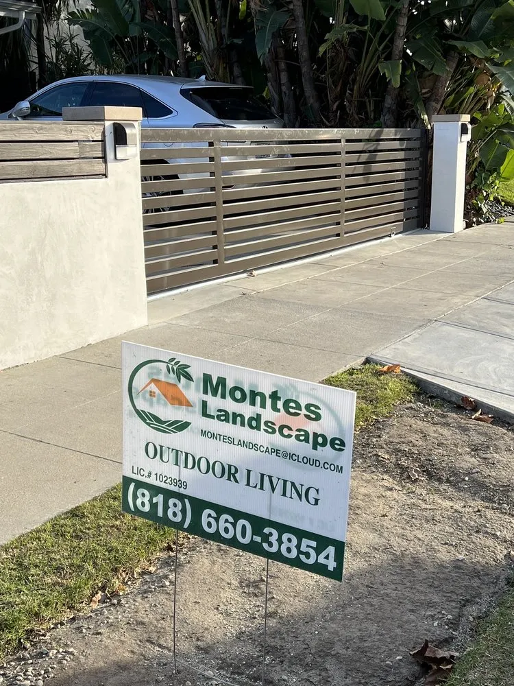 Reliable lawn mowing service for homes in Reseda, CA by Montes Landscape