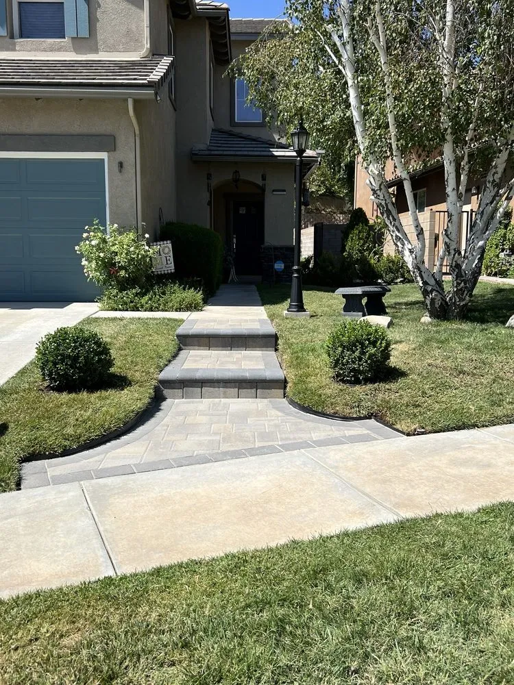 Affordable yard cleanup service with custom design in Reseda, CA by Montes Landscape