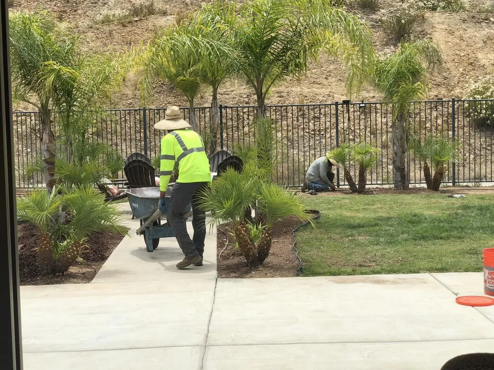 Expert lawn mowing service for outdoor upgrades in Winchester, CA by Montesinos Landscape