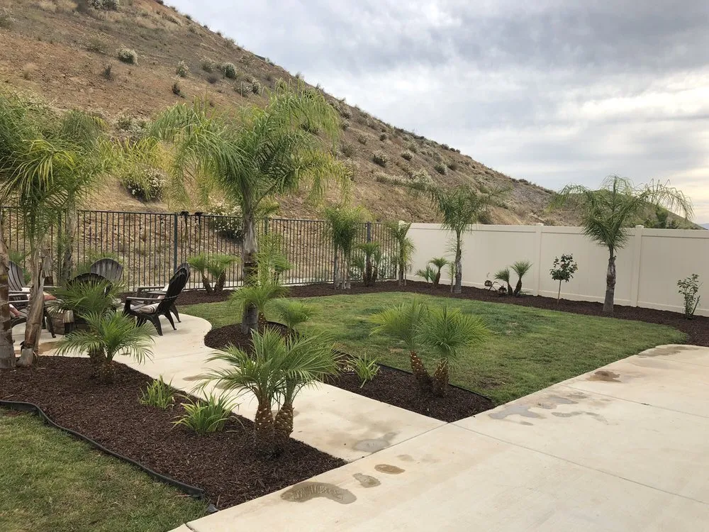 Custom yard cleanup service in Winchester, CA - Montesinos Landscape