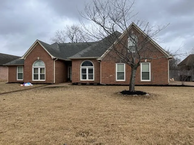 Professional yard cleanup service in Collierville, TN by Montgomery Landscaping