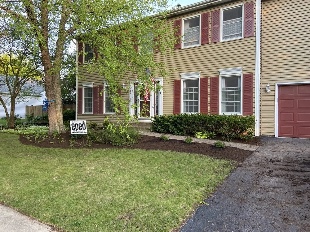 Expert yard maintenance for residential properties in Oswego, IL by Montgomery Landscaping