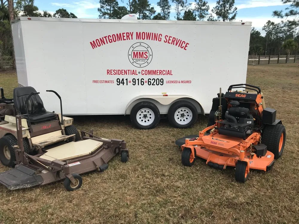 Expert garden landscaping in Punta Gorda, FL by Montgomery mowing service