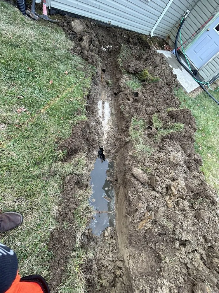 Custom residential landscaping with custom design in West Alexandria, OH by Montgomery Property Maintenance