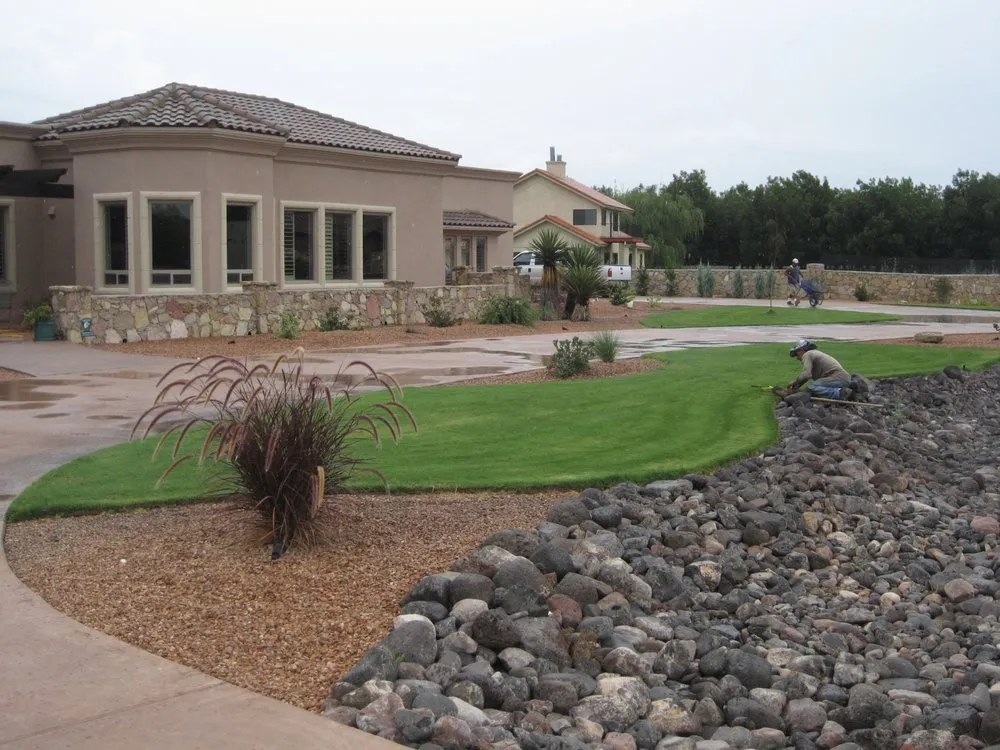 Affordable lawn mowing service near you across El Paso, TX - Montgomery Sprinklers & Landscapes