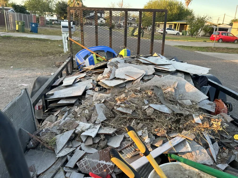 Affordable lawn mowing service experts serving Edinburg, TX - Montoya Junk Removal and disposal