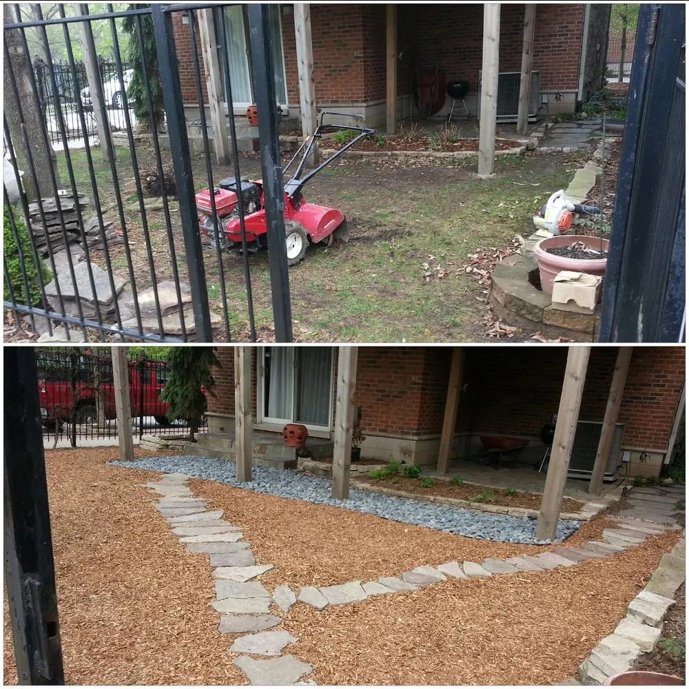 Custom garden landscaping near you in Chicago, IL by Montoya Landscapes