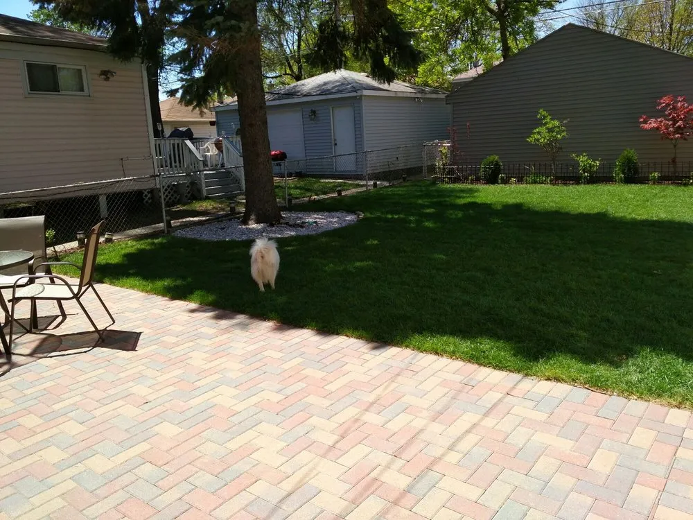 Local lawn mowing service for year-round maintenance in Chicago, IL by Montoya Landscapes