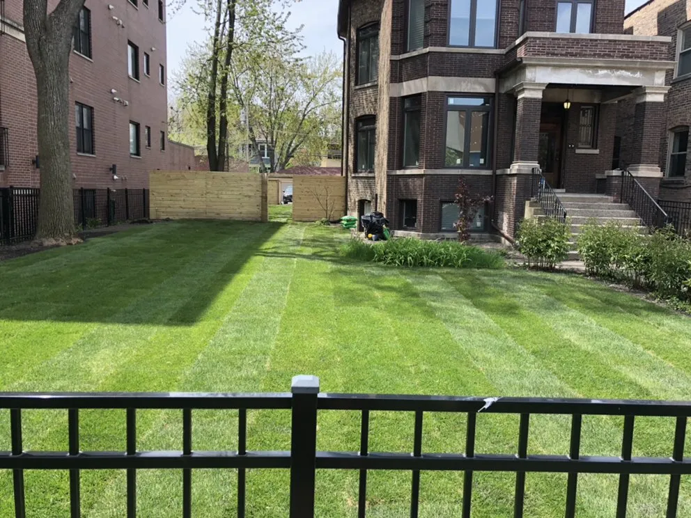 Expert lawn mowing service in Chicago, IL by Montoya Landscapes