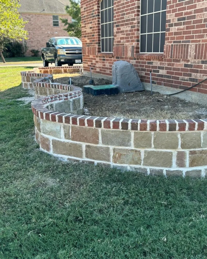 Local landscape installation in Corinth, TX - Montoya Outdoor Solutions