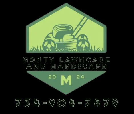Monty Lawncare and Hardscape Logo