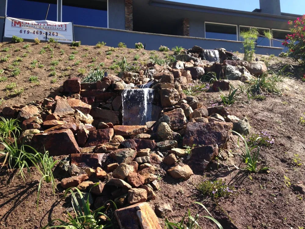 Affordable lawn mowing service with custom design across La Mesa, CA - Monument Landscape Inc