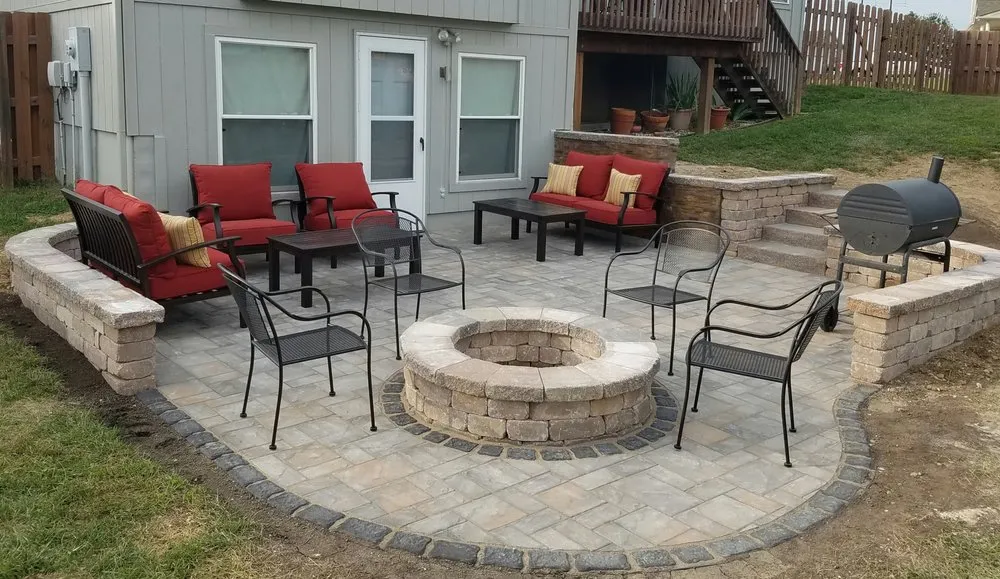 Reliable yard cleanup service with custom design in Raymore, MO by Monumental Outdoor