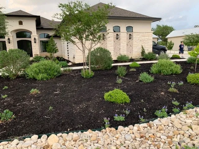 Professional lawn mowing service experts serving New Braunfels, TX - Moochie's Design and Landscaping