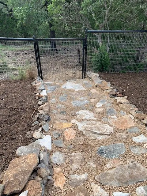 Professional landscaping services for year-round maintenance in New Braunfels, TX by Moochie's Design and Landscaping