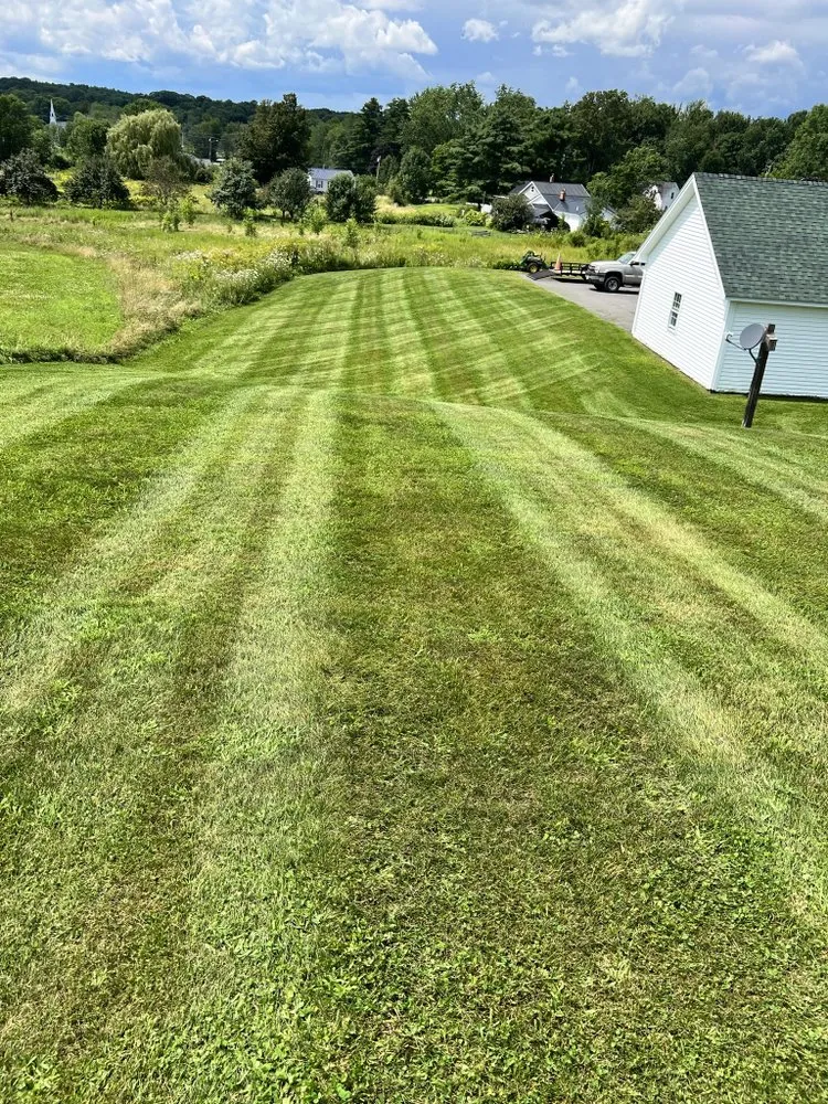 Trusted lawn mowing service near you in Palermo, ME by Moodys Earthworks