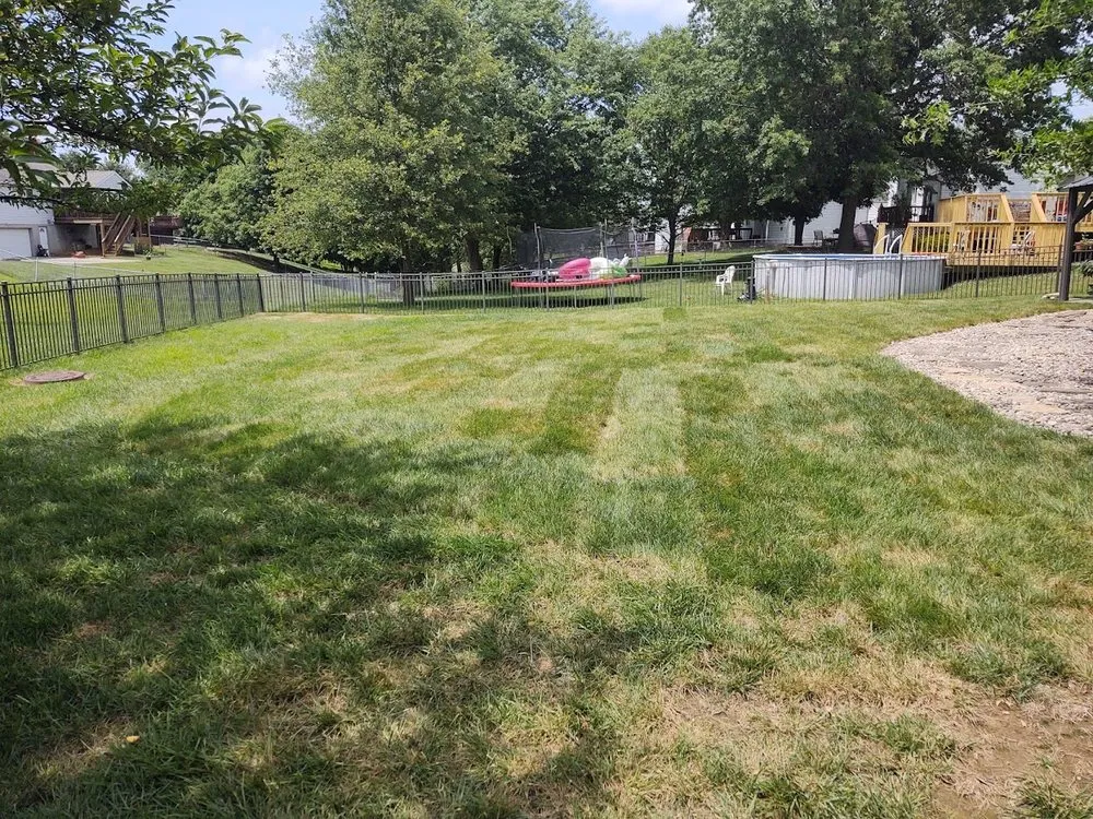 Custom lawn mowing service with custom design in Union, KY by Moon Lawncare And Landscaping