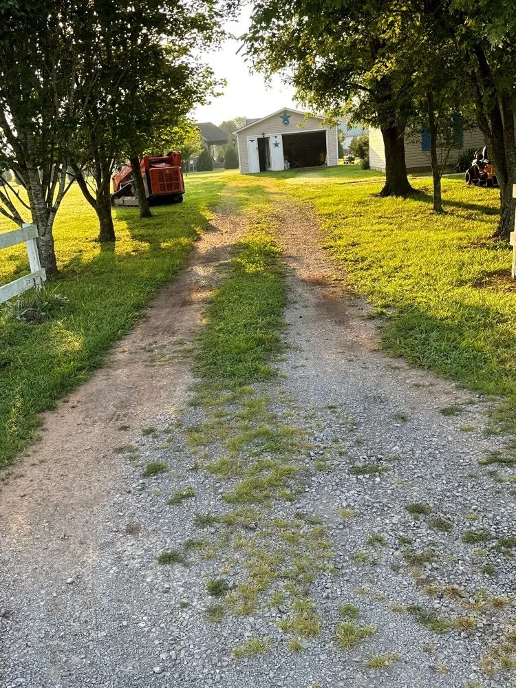 Custom yard cleanup service in Shelbyville, TN by Mooneyham Excavation