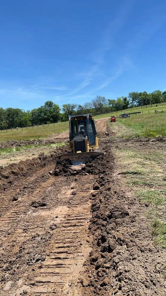 Affordable outdoor landscaping for residential properties in Shelbyville, TN by Mooneyham Excavation