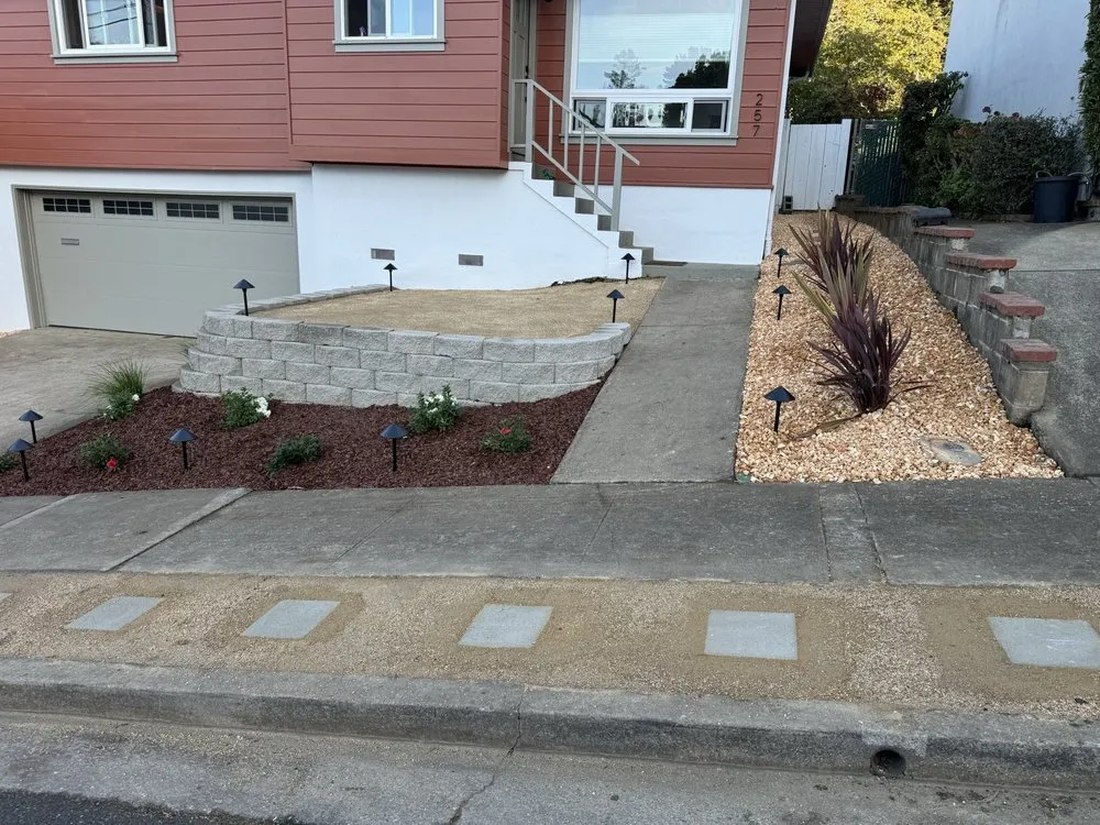 Custom yard maintenance for residential properties in Half Moon Bay, CA by Moonraised Landscape