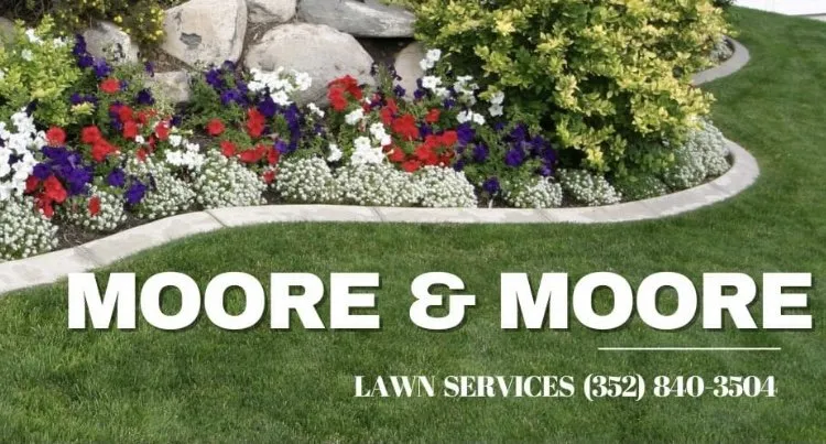 Affordable garden landscaping in Summerfield, FL by Moore And Moore Lawn Care