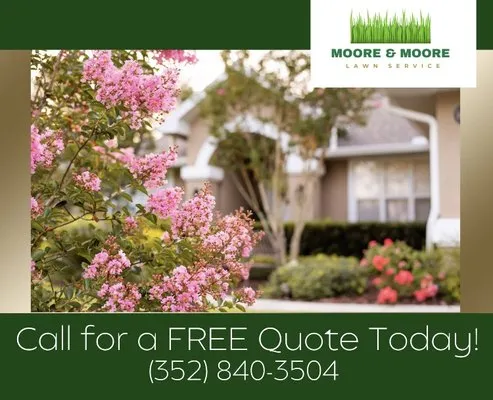 Moore And Moore Lawn Care Logo