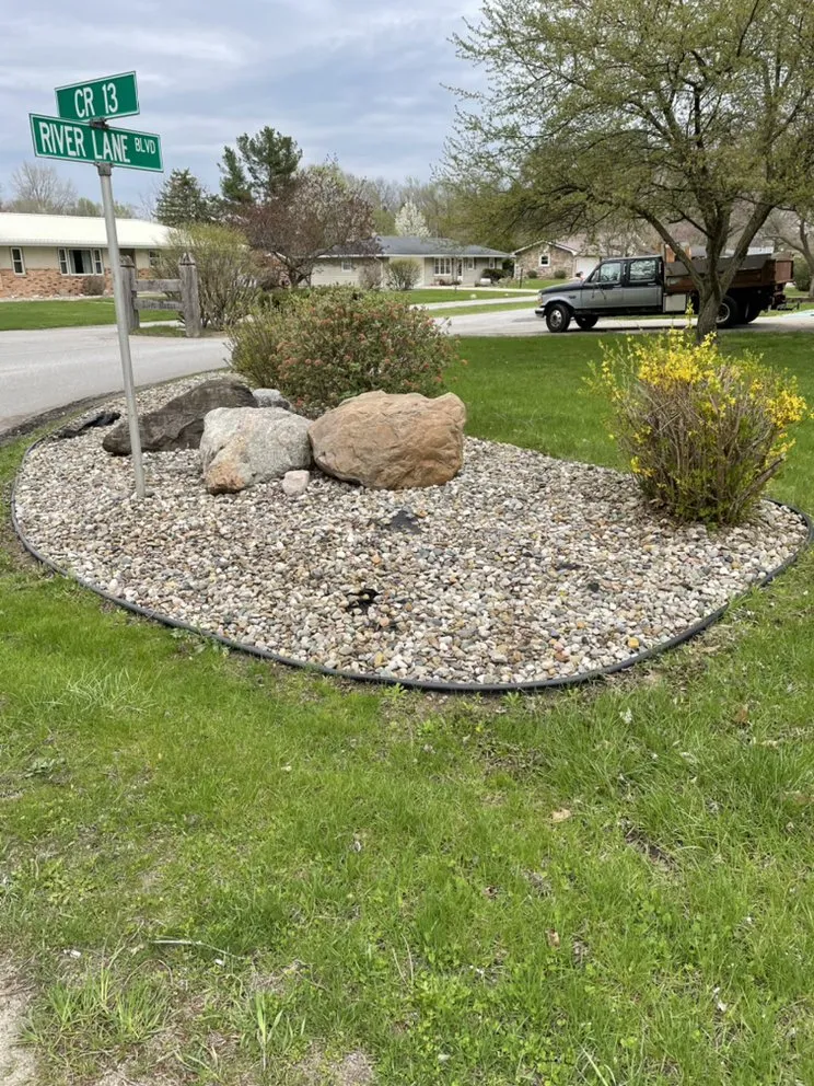 Local garden landscaping in Elkhart, IN by Moore And Son Lawncare