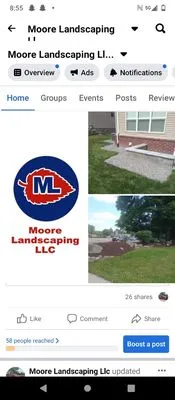 Moore Landscaping Logo