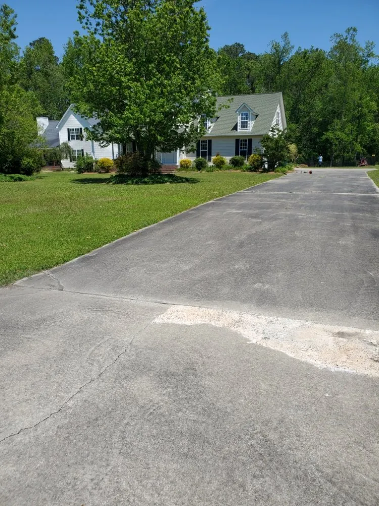 Local outdoor landscaping in Winterville, NC by Moore Lawn Care