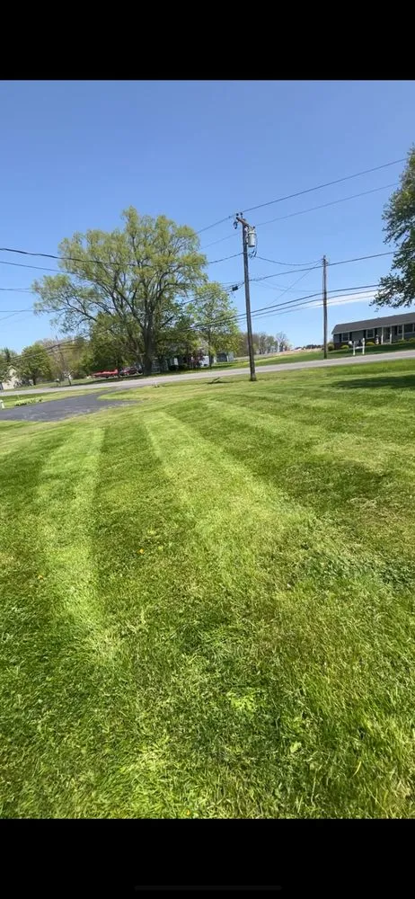 Local lawn mowing service in Hamlin, NY by Moore Outdoor services