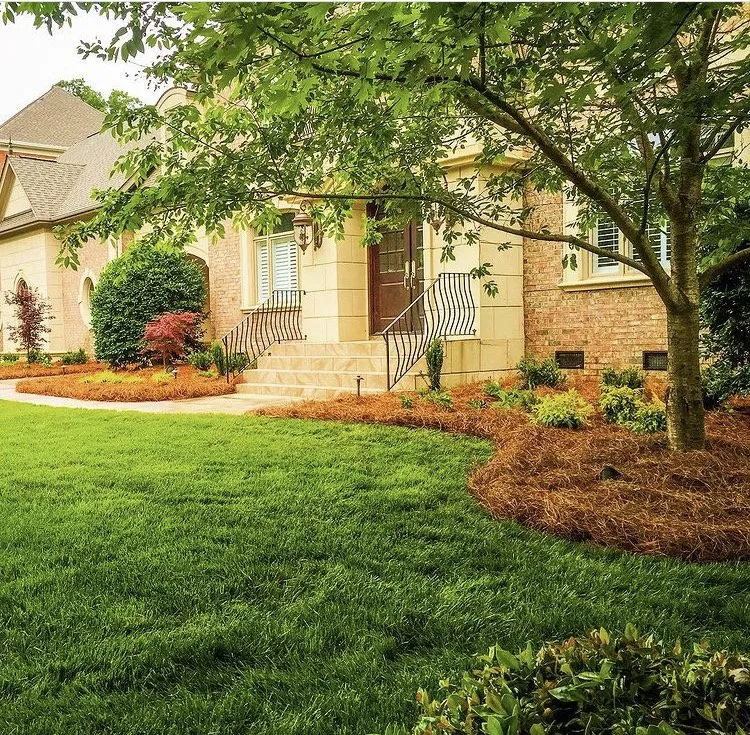 Local lawn mowing service for homes in Charlotte, NC by Moore Quality Landscapes