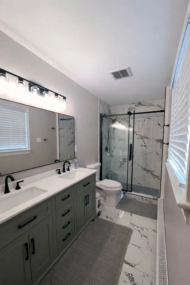 Reliable garden landscaping with custom design in Chesapeake, VA by Moore Services