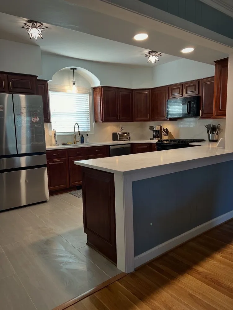 Trusted outdoor landscaping with custom design in Chesapeake, VA by Moore Services