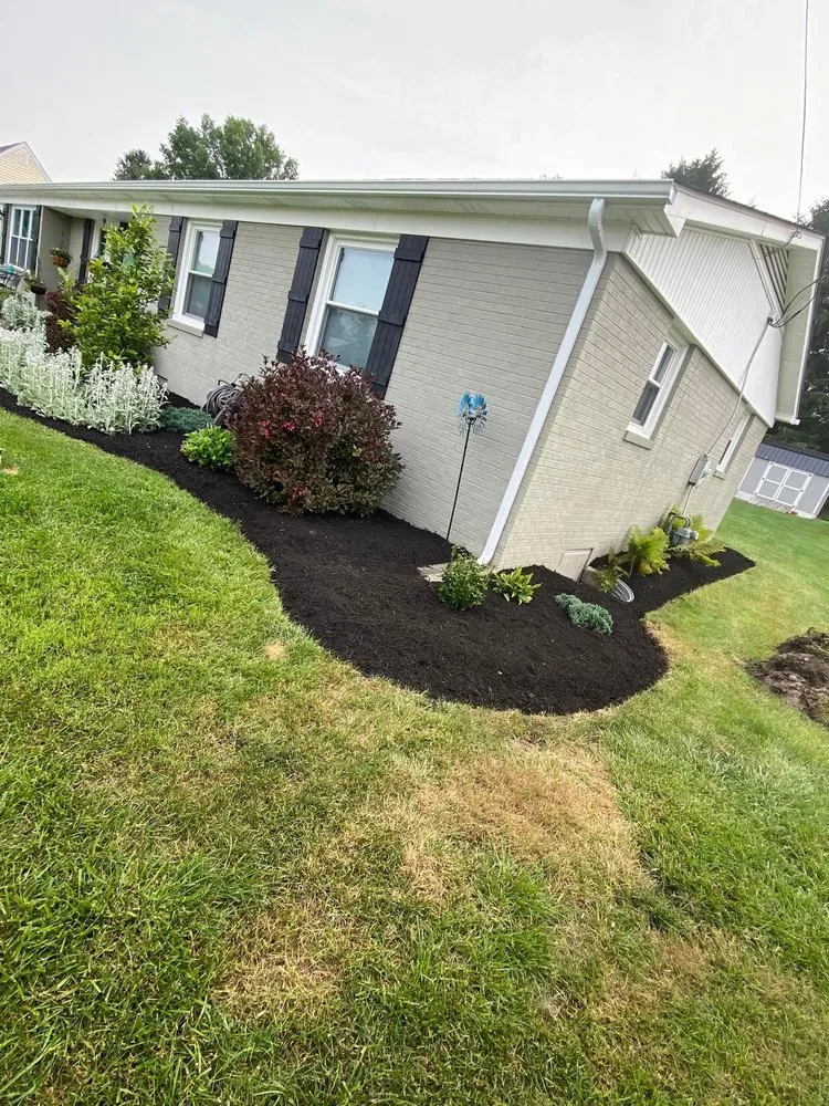 Custom residential landscaping for residential properties in Lewisburg, WV by Moore than Chores