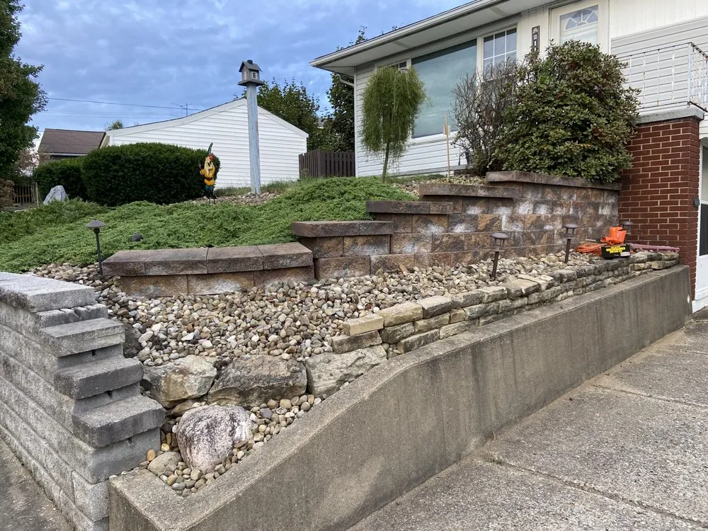 Local landscape installation in Akron, OH by Moore’s Landscapes and Remodeling