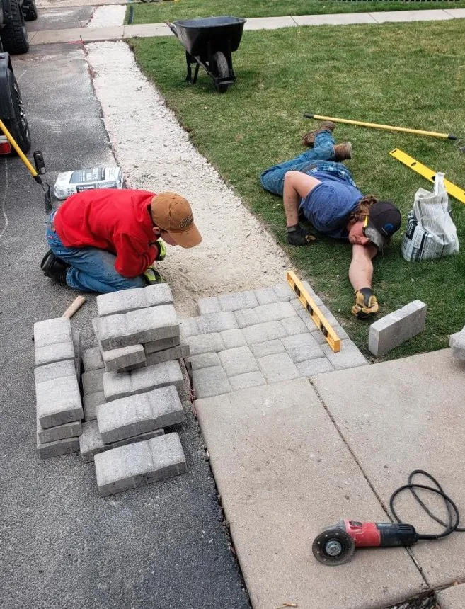 Top-rated landscape design for year-round maintenance in Minooka, IL by Moore's Landscaping and Powerwashing