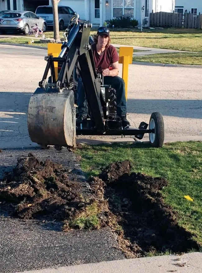 Expert lawn mowing service in Minooka, IL by Moore's Landscaping and Powerwashing