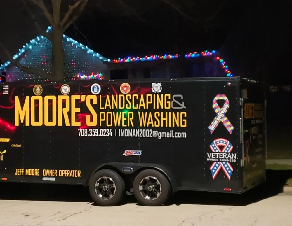 Professional lawn care service for homes across Minooka, IL - Moore's Landscaping and Powerwashing